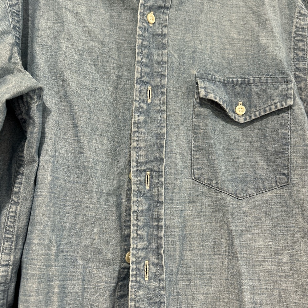 Ralph Lauren Casual Blue Button Down Shirt